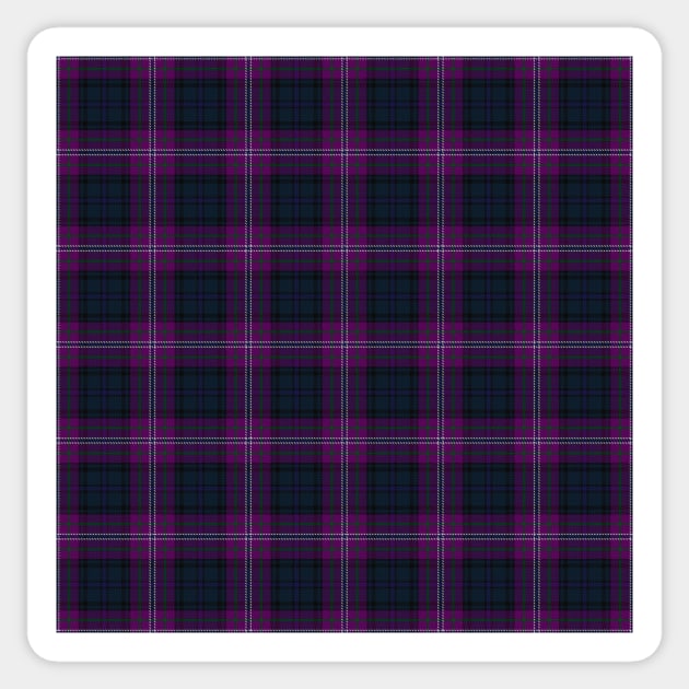 Scotland Forever Plaid Tartan Scottish Pattern Sticker by terrybain